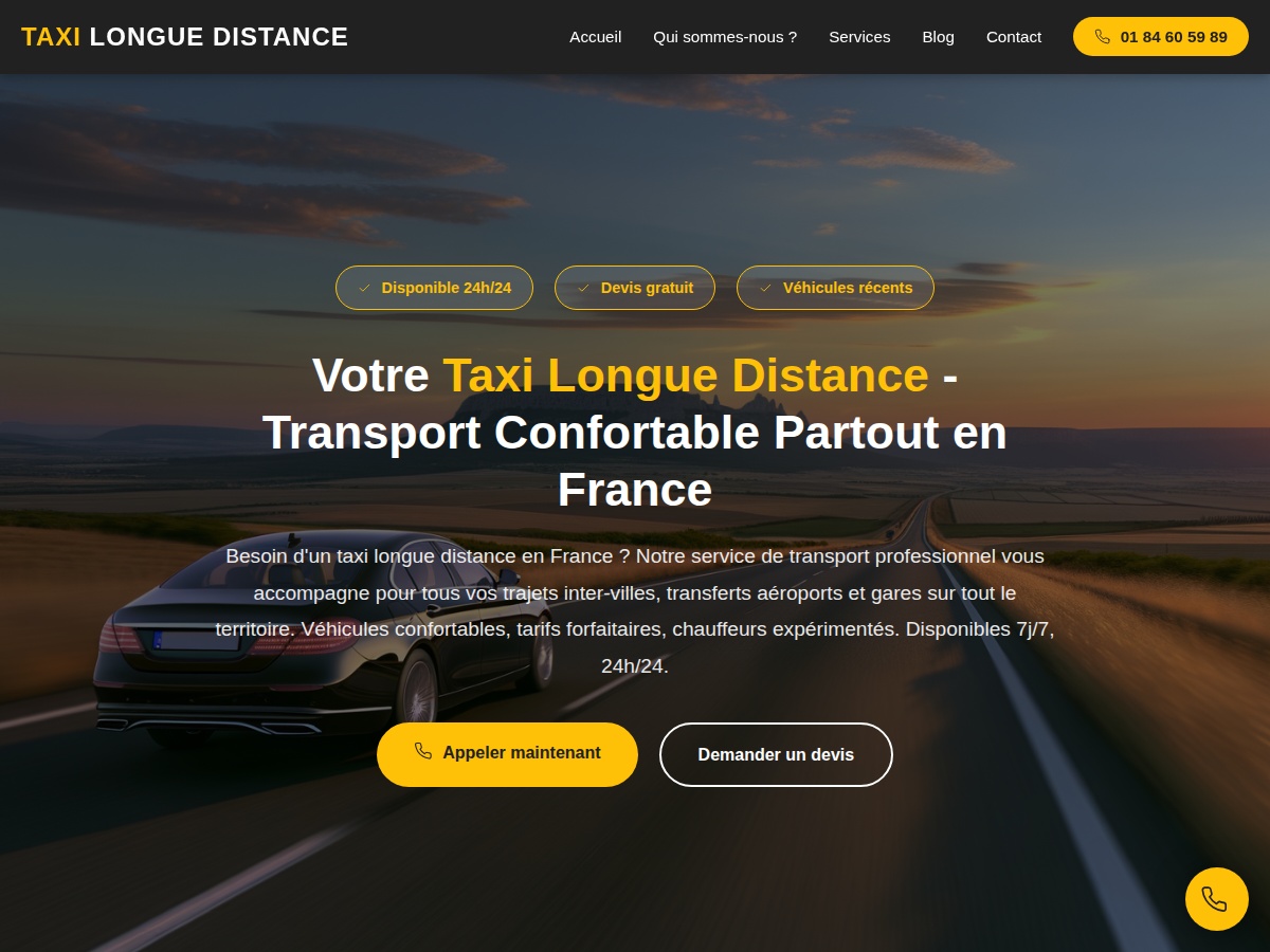 Taxi Longue Distance